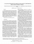 Research paper thumbnail of O Valor Da Produção Da Orizicultura Gaúcha: Componentes Área, Produtividade e Preço