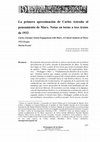 Research paper thumbnail of La primera aproximación de Carlos Astrada al pensamiento de Marx. Notas en torno a tres textos de 1932.