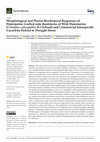 Research paper thumbnail of Morphological and Physio-Biochemical Responses of Watermelon Grafted onto Rootstocks of Wild Watermelon [Citrullus colocynthis (L.) Schrad] and Commercial Interspecific Cucurbita Hybrid to Drought Stress