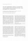 Research paper thumbnail of ‘Low-risk’ myelodysplastic syndrome is associated with excessive apoptosis and an increased ratio of pro- versus anti-apoptotic bcl-2-related proteins