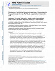 Research paper thumbnail of Modulation of polyketide biosynthetic pathway of the endophytic fungus, Anteaglonium sp. FL0768, by copper (II) and anacardic acid