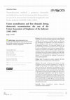 Research paper thumbnail of Normalización sindical y primeras demandas reivindicativas tras la reconstrucción democrática