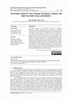 Research paper thumbnail of Uncertainty model for rate of change of frequency analysis with high renewable energy participation