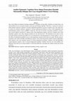 Research paper thumbnail of Analisis Epistemic Cognition Siswa dalam Pemecahan Masalah Matematika Ditinjau dari Gaya Kognitif Materi Teori Peluang