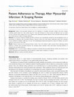 Research paper thumbnail of Patient Adherence to Therapy After Myocardial Infarction: A Scoping Review