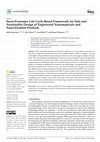 Research paper thumbnail of Socio-Economic Life Cycle-Based Framework for Safe and Sustainable Design of Engineered Nanomaterials and Nano-Enabled Products