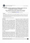 Research paper thumbnail of Pneumonia caused by Candida kefyr in a Pediatric patient with Acute Lymphoblastic Leukaemia: Case Report