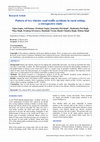 Research paper thumbnail of Pattern of two wheeler road traffic accidents in rural setting: a retrospective study