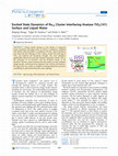 Research paper thumbnail of Excited State Dynamics of Ru10 Cluster Interfacing Anatase TiO2(101) Surface and Liquid Water