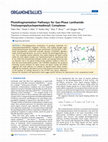 Research paper thumbnail of Photofragmentation Pathways for Gas-Phase Lanthanide Tris(isopropylcyclopentadienyl) Complexes