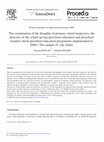 Research paper thumbnail of The examination of the thoughts of primary school inspectors, the directors of the school giving preschool education and preschool teachers about preschool education programme implemented in 2006 (The sample of city Ordu)