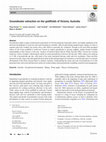 Research paper thumbnail of Groundwater extraction on the goldfields of Victoria, Australia