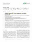 Research paper thumbnail of Association between the Oxidative Balance Score and Telomere Length from the National Health and Nutrition Examination Survey 1999-2002