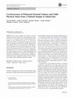 Research paper thumbnail of Co-Occurrence of Witnessed Parental Violence and Child Physical Abuse from a National Sample of Adolescents