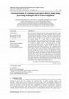 Research paper thumbnail of Characterization of cracking in pavement distress using image processing techniques and k-Nearest neighbour