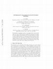 Research paper thumbnail of Universality and chaos in quantum field theories