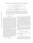 Research paper thumbnail of Spectrum of the U(1) staggered Dirac operator in four dimensions