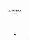 Research paper thumbnail of Biagi, Francesco (2022). "Di che cosa parliamo quando parliamo di ecomarxismo? Glosse a margine del volume di J. N. Bergamo". in "Sulla guerra". Roma. Efesto Edizioni, pp. 155-159. ISBN: 9788833814339