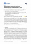 Research paper thumbnail of Selective Area Epitaxy of GaAs/Ge/Si Nanomembranes: A Morphological Study