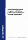 Research paper thumbnail of Należyta staranność kuratora reprezentującego małoletniego [w:] Ius civile vigilantibus scriptum est. Księga jubileuszowa Profesora Adama Olejniczaka, red. J. Grykiel, J. Haberko, K. Mularski, Warszawa 2022