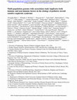 Research paper thumbnail of Multi-population genome-wide association study implicates both immune and non-immune factors in the etiology of pediatric steroid sensitive nephrotic syndrome