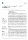 Research paper thumbnail of Role of Service Quality in Improving Customer Loyalty towards Telecom Companies in Hungary during the COVID-19 Pandemic