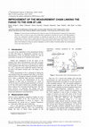 Research paper thumbnail of Improvement of the Measurement Chain Linking the Farad to the OHM at LNE