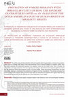 Research paper thumbnail of Protection of Forced Migrants with Irregular Status During the Pandemic Generated by COVID-19: An Analisys of the Inter-American Court of Human Rights on Migrants’ Rights