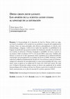 Research paper thumbnail of "Omnia creata deum laudant. Los aportes de la scientia laudis cusana al lenguaje de la saturación", en Devenires, XXIV, N. 48, Dossier "El problema de Dios en la filosofía",  pp. 125-146.