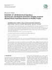 Research paper thumbnail of Reliability of Calf Bioelectrical Impedance Spectroscopy and Magnetic-Resonance-Imaging-Acquired Skeletal Muscle Hydration Measures in Healthy People