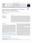 Research paper thumbnail of Numerical prediction of ice rubble field loads on the Norströmsgrund lighthouse using cohesive element formulation