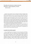 Research paper thumbnail of Parodias de alumnos al saber docente: literatura, cultura popular y humor