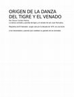 Research paper thumbnail of ORIGEN DE LA DANZA DEL TIGRE Y EL VENADO DE SAN JUAN NONUALCO, EL SALVADOR