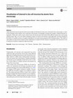 Research paper thumbnail of Visualization of internal in situ cell structure by atomic force microscopy