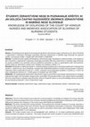 Research paper thumbnail of Knowledge of violations of the court of honour nurses and midwives association of Slovenia of nursing students