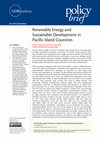 Research paper thumbnail of Renewable Energy and Sustainable Development in Pacific Island Countries