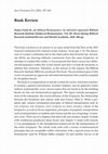 Research paper thumbnail of Hasel, Frank M., ed. Biblical Hermeneutics: An Adventist Approach (review)