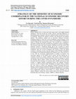 Research paper thumbnail of Strategy of the Ministry of Economic Coordinator in the National Economic Recovery Effort During the COVID-19 PANDEMIC