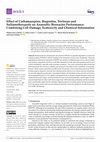 Research paper thumbnail of Effect of Carbamazepine, Ibuprofen, Triclosan and Sulfamethoxazole on Anaerobic Bioreactor Performance: Combining Cell Damage, Ecotoxicity and Chemical Information