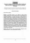 Research paper thumbnail of Atención y trabajo de la diversidad cultural: familias de origen extranjero y gitano en un centro de especial dificultad