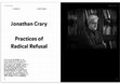 Research paper thumbnail of Jonathan Crary: Practices of Radical Refusal