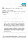 Research paper thumbnail of Kählerian Information Geometry for Signal Processing