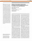 Research paper thumbnail of Evidence of the selection of tidal streams by northern rock sole (Lepidopsetta polyxystra) for transport in the eastern Bering Sea