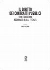 Research paper thumbnail of Contratti pubblici e crisi d'impresa