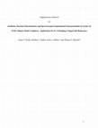 Research paper thumbnail of Synthesis, Structure Determination, and Spectroscopic/Computational Characterization of a Series of Fe(II)−Thiolate Model Complexes:  Implications for Fe−S Bonding in Superoxide Reductases