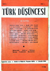 Research paper thumbnail of Cilt 1 Sayı 1 Aralık 1953