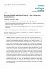 Research paper thumbnail of Bivariate Rainfall and Runoff Analysis Using Entropy and Copula Theories