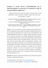 Research paper thumbnail of Evaluation of Reaction Between 2,4-Thiazolidinedione and P-Methoxybenzaldehyde in Microreactors for Production of Drugs for Treatment of Diabetes Mellitus Type 2