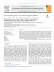 Research paper thumbnail of How chemical engineers can contribute to fight the COVID-19