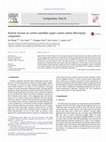 Research paper thumbnail of Particle erosion on carbon nanofiber paper coated carbon fiber/epoxy composites